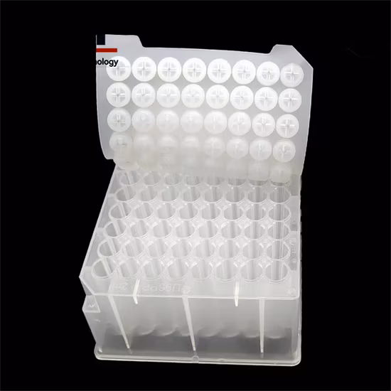 Laboratory Consumables Cryo Tube Rack 1.5ml 2ml with PCR Sealing Film with PCR Sealing Film