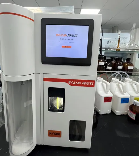 Kyd580 Cationic Content Measurement Instrument: Advanced Analytical Instrument for Soil Sample Analysis with High Recovery Rate and User