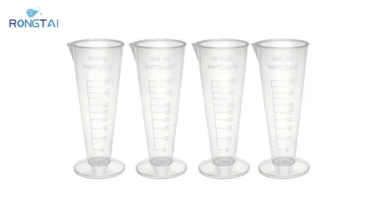 Rongtai General Lab Plasticware Manufacturing PP Measuring Cylinder Lab China 1000ml 2000ml 100ml Plastic Measuring Cylinder 
