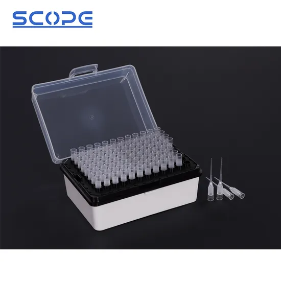 PP Material Sterile 20UL 200UL 300UL 1000UL 1200UL Filter Rn Pipette Tip 