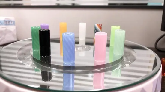 9 Holes Honeycomb Glass Tobacco Smoking Rip Tip 12mm Glass Filter Tips 