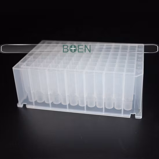 Clear Polypropylene 240UL V Bottom DNA/Rna Extraction Sterilized 384 Deep Well Plate