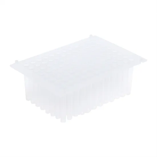 8 Strip Deep Well Plate Transparent Tip Comb Lab Consumables for Deep Well Plate 