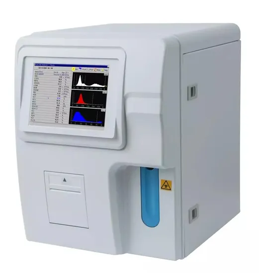 Veterinary 60t/H Clinical Analytical Instruments Auto Hematology Test Blood Cell Counter Machine 