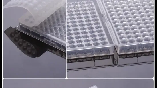 Lab Consumable, Customized, 96 Microplate, 0.4ml Flat Bottom, Round Deep Well Plate for DNA Extraction 