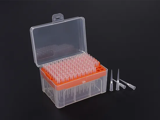 Laboratory Consumable Disposable Yellow Clear 50UL Aerosol Filter Universal Pipette Tip 