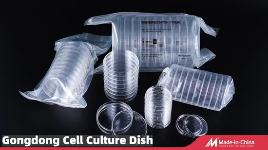 Disposable Laboratory Plastic Cell Culture Dish Petri Dish PS 90*15mm Steriled 