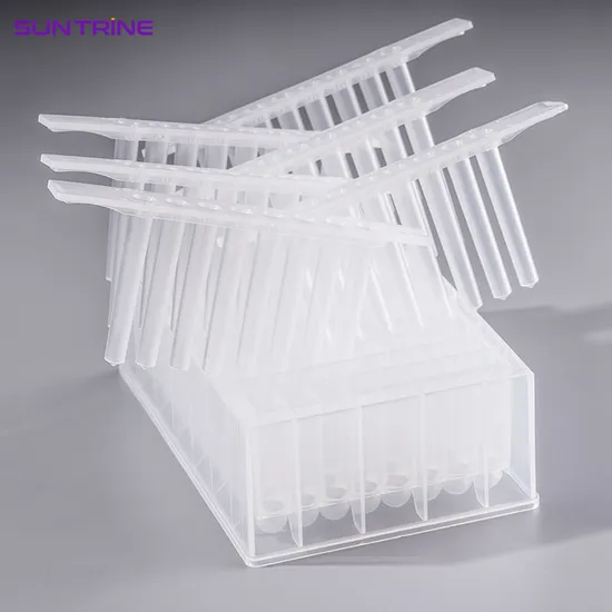 8 Strip Deep Well Plate Transparent Tip Comb Laboratory Consumables 8