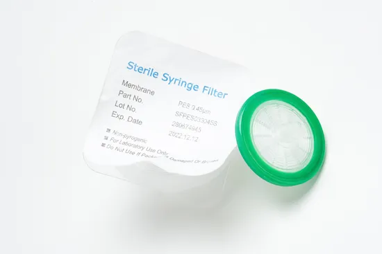 Sterile Syringe Filters 0.22/0.45um Laboratory Consumables 