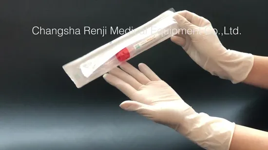 PCR Consumables for Disposable Sample Collection Tube of PCR Laboratory Nucleic Acid Specimen Test 