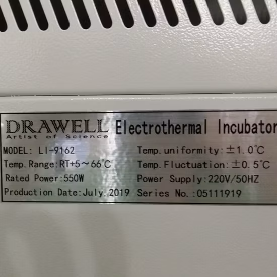 Electric General Microorganism Drying Oven Lab Heating Incubator