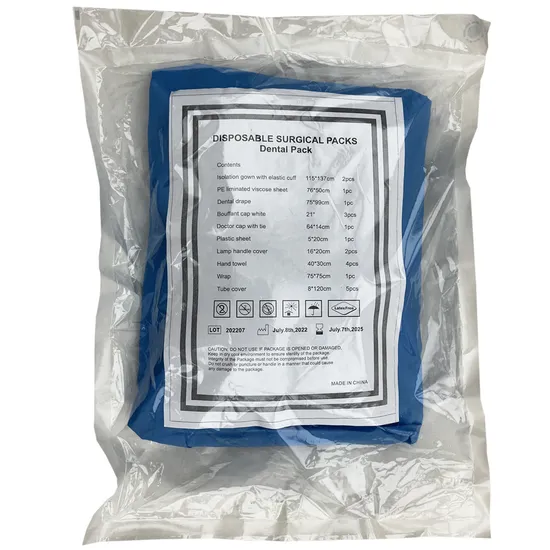 Best Selling Hot Chinese Products Surgical Pack Medical Consumable 